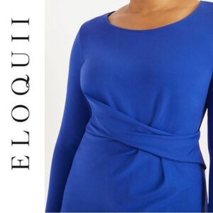Eloquii•Long Sleeve Twist Top•Sz 16